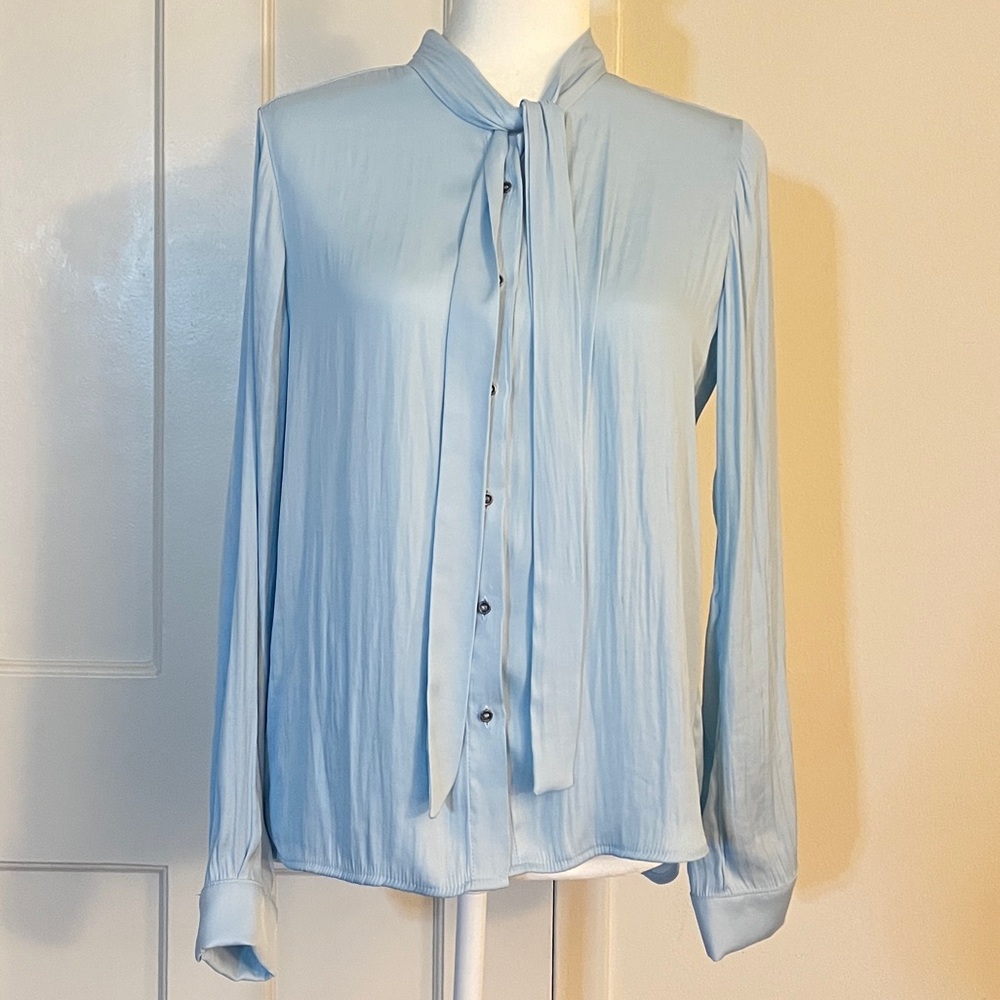 NWT Satin Shirt